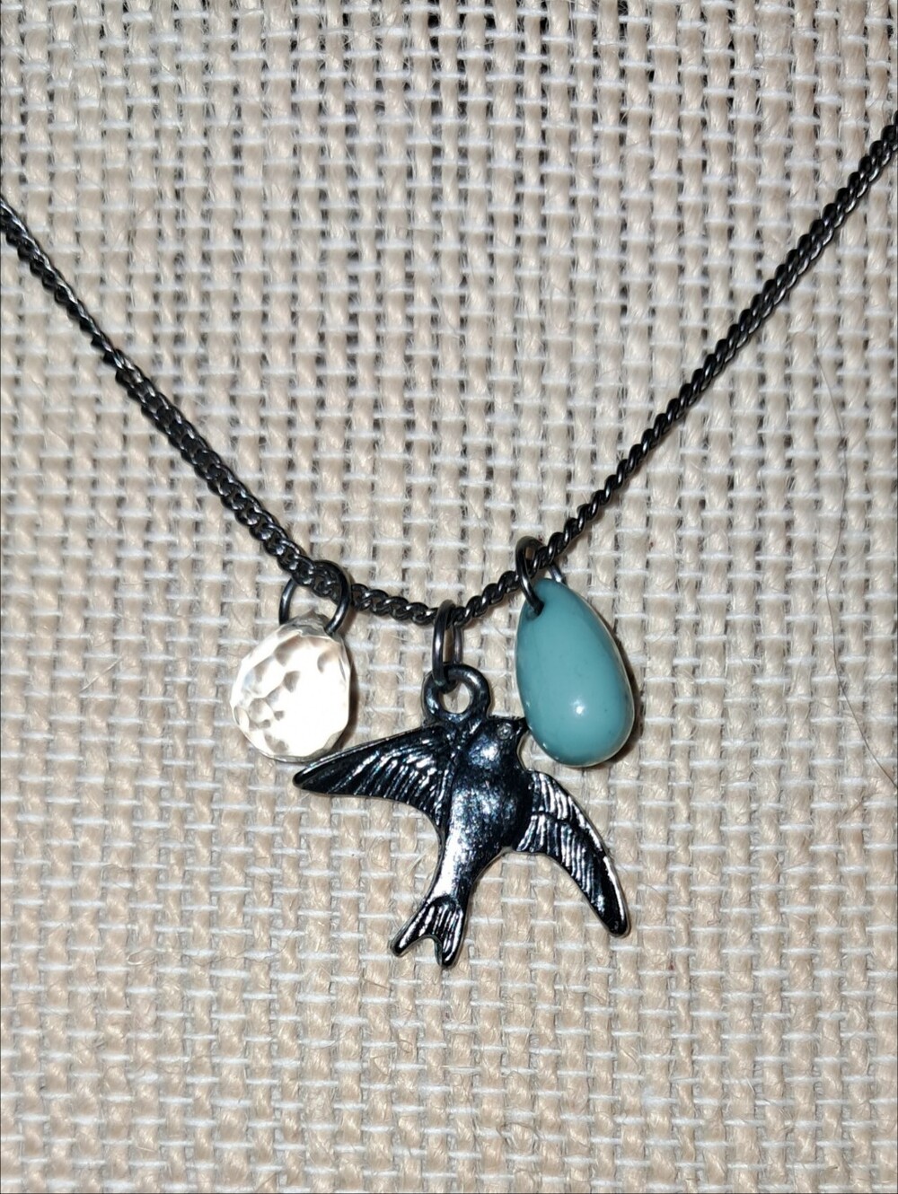 Vintage Sparrow Necklace